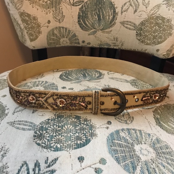 Fossil Accessories - Beaded Belt by Fossil - size Large, never worn